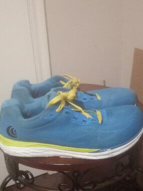 Topo Athletic Fli Lyte 3 Sneakers Shoes Running Training Gray Mens Size 11 Blue